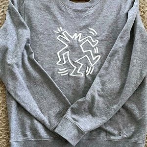 Coach x Keith Haring ‘Dancing Dog’ Sweatshirt - color Grey - size Medium